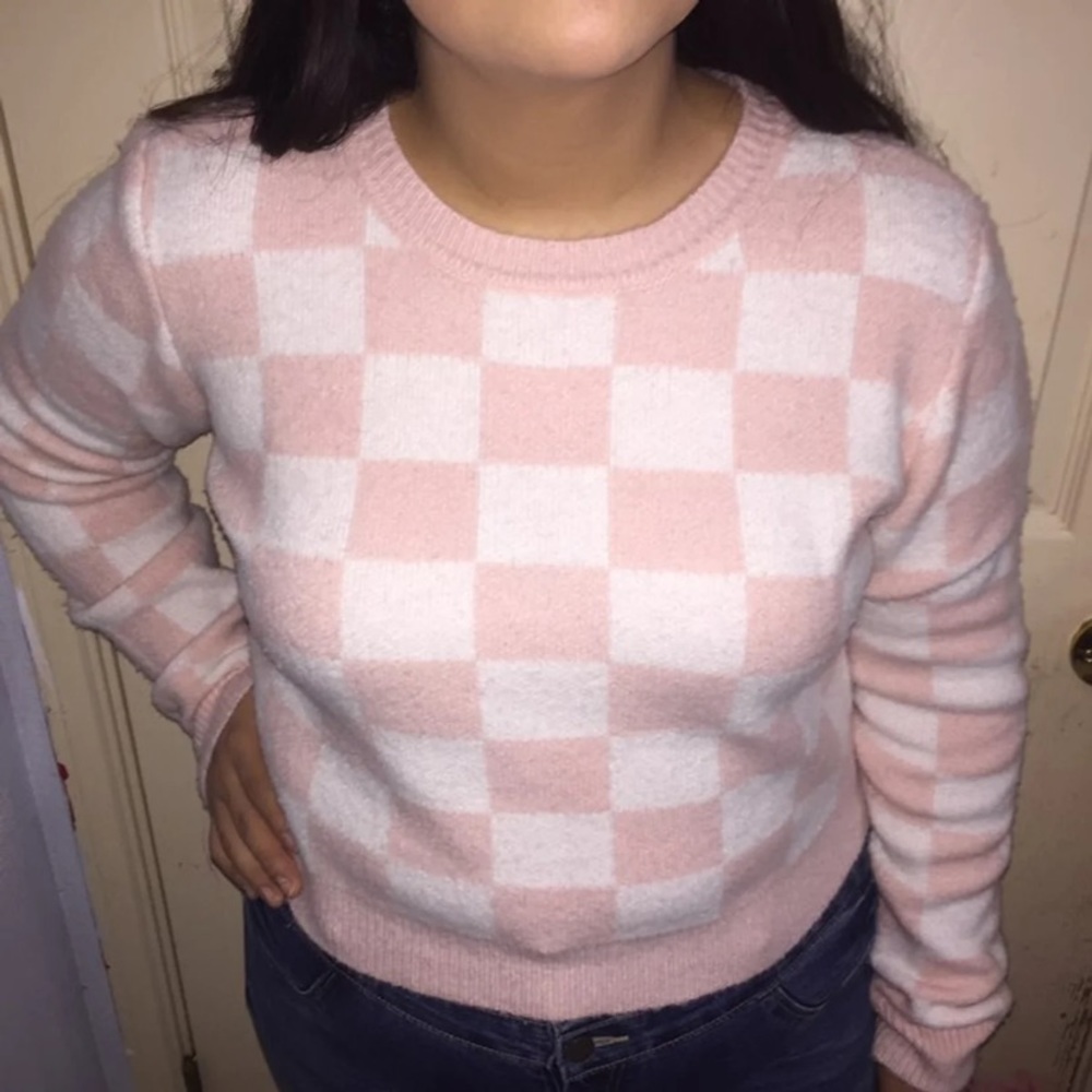 Forever 21 Checkered Sweater